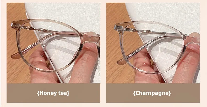 Nueva moda Retro gafas de ojo de gato ultraligeras TR90 gafas transparentes gafas graduadas ópticas montura de mujer 210544