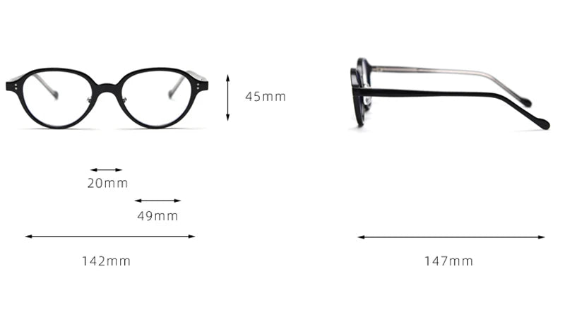 Lumo 06 – Montura ovalada minimalista en TR90 y acetato. Versatilidad sin esfuerzo. Diseño limpio y funcional, perfecta para quienes valoran lo simple y duradero. Su estructura combina ace