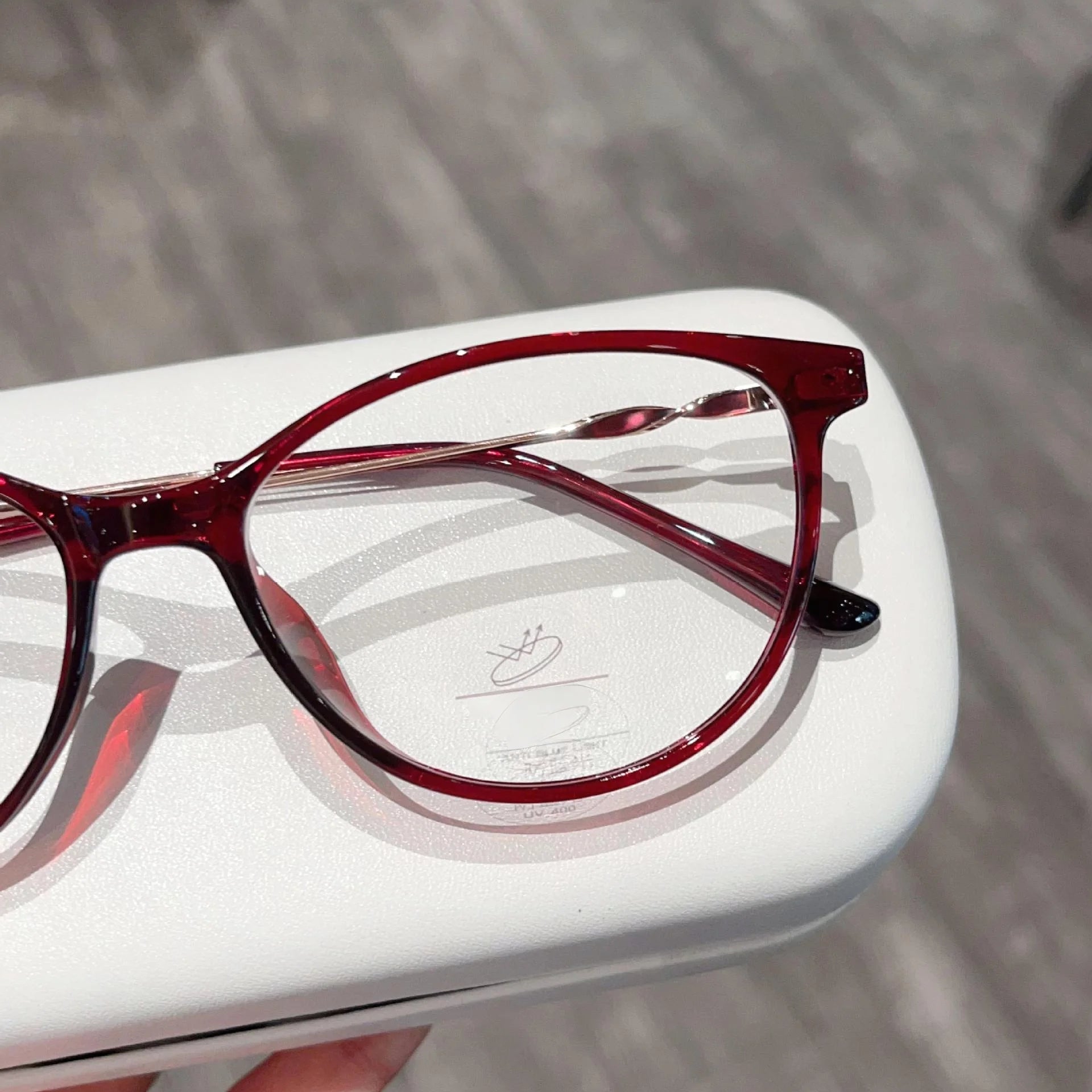 Nueva moda Retro gafas de ojo de gato ultraligeras TR90 gafas transparentes gafas graduadas ópticas montura de mujer 210544