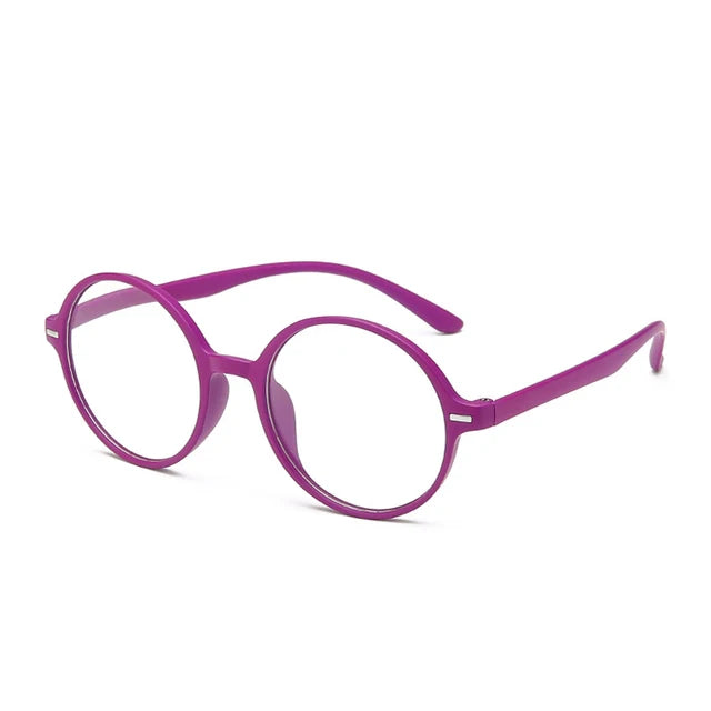 Anti Blue Light Reading Glasses Computer Eyeglasses Women Men Ultralight TR90 Round Presbyopia Eyewear Diopter +1.0 ~ +4.0